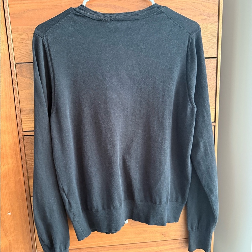 The North Face Dark Gray Long Sleeve with White Triangle Design - Picture 10 of 11